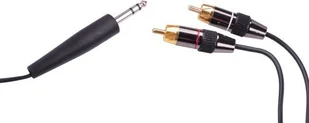 Kabel Jack 6.3 Stereo - 2RCA 3M - Kable komputerowe i do monitorów - miniaturka - grafika 2