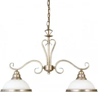 Lampy sufitowe - Rabalux Klasyczna LAMPA wisząca OPRAWA Żyrandol DO salonu ELISETT 2757 Brązowy - miniaturka - grafika 1