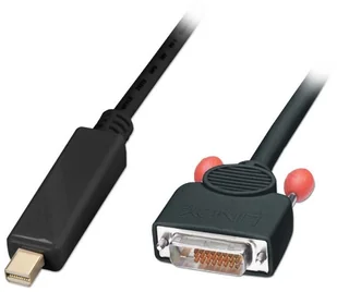 Lindy przewód mini DisplayPort na DVI-D, czarny 3 m 41697 - Kable komputerowe i do monitorów - miniaturka - grafika 2