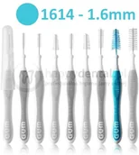 Szczoteczki międzyzębowe - GUM Butler Sunstar Trav-Ler (1614) 1szt. - szczoteczka międzyzębowa 1.6mm (niebi - miniaturka - grafika 1