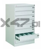 Szafy biurowe - Malow Szafa kartotekowa SZK 303 (format A6) - miniaturka - grafika 1