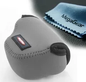 Akcesoria fotograficzne - MegaGear megagear Ultra lekka marterial do Panasonic GM1 torba na aparat z neoprenu z 12  32 MM, szary MG062 - miniaturka - grafika 1