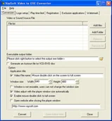 Programy użytkowe i narzędziowe - VaySoft Video to EXE Converter - miniaturka - grafika 1