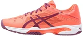Tenis ziemny - Asics Gelsolution Speed 3 Clay E651N pomarańczowo-fioletowy - miniaturka - grafika 1
