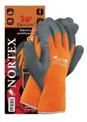 Rękawice robocze - DRAGON REIS Rękawice powlekane ocieplane Nortex - miniaturka - grafika 1