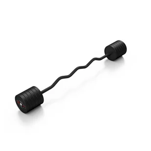 Marbo Sport Sztanga gumowana łamana 55 kg czarna MW-SG-55-L-K4 - Sztangi Marbo Sport Sztanga gumowana łamana 55 kg czarna MW-SG-55-L-K4 - Sztangi - miniaturka - grafika 2