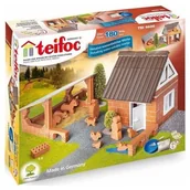 Klocki - Teifoc Budowle z cegiełek - Farma, 180 el. 4250503610534 - miniaturka - grafika 1
