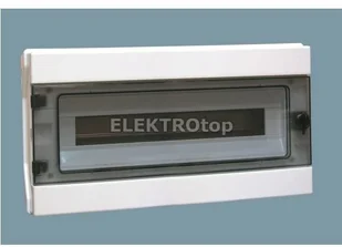 Elektro-Plast Opatówek Rozdzielnica hermetyczna modułowa 500V AC 1000V DC) 1x18 natynkowa IP65 RH-18 36.18 - Akcesoria do kolektorów i fotowoltaiki - miniaturka - grafika 2