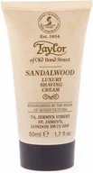 Kosmetyki do golenia - Taylor of Old Bond Street Krem do golenia Drzewo Sandałowe w tubce 50ml - miniaturka - grafika 1