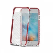 Etui i futerały do telefonów - Celly HEXAGON COVER IPHONE 7 STYL I ULTRA OCHRONA CZERWONY (HEXAGON800RD) - miniaturka - grafika 1