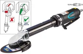 Pozostałe narzędzia pneumatyczne - Hazet Szlifierka pneumatyczna Hazet 9033P-8 6.3 bar 3/8"" 10 mm) zewnętrzny czworokąt - miniaturka - grafika 1