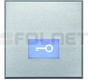 Wyłączniki światła i elektryczne - Bticino Klawisz z podświetlanym symbolem klucz AXIAL 2 mod - Btcino Axolute HD49 - miniaturka - grafika 1