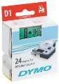 Inne akcesoria elektryczne - Dymo Taśma D1-9mm/7m, czarny/zielony S0720740 - miniaturka - grafika 1