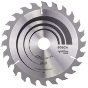 Tarcze do pił - Bosch Piła tarczowa Optiline Wood 210 mm x 30 mm x 24T - miniaturka - grafika 1