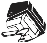 Akcesoria gramofonowe - Igła diamentowa do gramofonu DN 360/362 N 95 - miniaturka - grafika 1