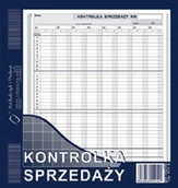 Druki akcydensowe - Michalczyk&Prokop 417-2 Druk M KONTROLKA SPRZEDAŻY 2/3 A4 - miniaturka - grafika 1