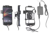Uchwyty samochodowe do telefonów - Brodit AB Uchwyt aktywny do instalacji na stałe do Sony Xperia Z 513495 - miniaturka - grafika 1