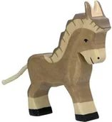 Figurki dla dzieci - Holztiger Drewniany Osiołek 80049 - miniaturka - grafika 1