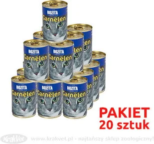 Bozita Kot Puszka Krewetki 410g - Mokra karma dla kotów - miniaturka - grafika 4