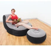 Materace dmuchane i koła do pływania - Intex Fotel dmuchany Ultra Lounge 68564NP - miniaturka - grafika 1