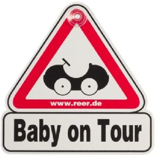 Reer Tabliczka do Auta Baby on Tour 80210 - Zabezpieczenia dla dzieci - miniaturka - grafika 3