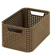 Wystrój wnętrz - Curver Koszyk Style S 208606 brąz - miniaturka - grafika 1