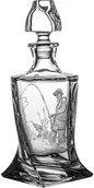 Karafki - Crystal Julia Karafka do whisky grawerka wędkarz 6628) - miniaturka - grafika 1