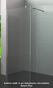 Kabiny prysznicowe - Durasan Smart Plus Walk-In 30x195 szkło transparentne powłoka EasyClean - miniaturka - grafika 1