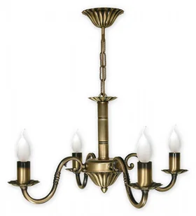 Lemir PRIMA lampa wisząca 4 PŁOMIENNY O1004/W4 - Lampy sufitowe - miniaturka - grafika 4