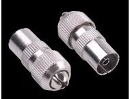 Gniazdo Antenowe Tv Na Kabel Metalowe - Adaptery i przejściówki - miniaturka - grafika 4