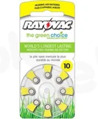 Baterie i akcesoria - Rayovac typ 10 (8 szt.) - miniaturka - grafika 1