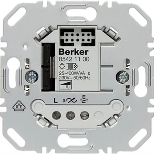 Berker Ściemniacz przyciskowy 85421100 - Wyłączniki światła i elektryczne - miniaturka - grafika 2
