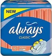 Podpaski - Always Classic Normal 4 krople podpaski 10 sztuk 10szt 4015400259275 - miniaturka - grafika 1
