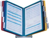 Systemy ekspozycyjne i znaki informacyjne - Durable Zestaw 10 paneli prezentacyjnych na biurko VARIO mix kolorów DU073-00 - miniaturka - grafika 1