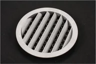 Akcesoria do wentylacji i klimatyzacji - KRZYS-POL Czerpnia ŚCIENNA Z SIATKĄ 100 - miniaturka - grafika 1