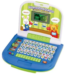 Smily PLAY LAPTOP DWUJĘZYCZNY 1/6 8030 AN8030 - Zabawki interaktywne dla dzieci - miniaturka - grafika 2