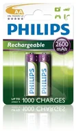 Baterie i akcesoria - Philips Multi Life akumulator NiMH AA Mignon 2600 mAh 2er Pack R6B2A260/10 - miniaturka - grafika 1