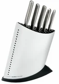 Noże kuchenne - Global Komplet 5 noży w białym bloku GKB-52CW | - miniaturka - grafika 1