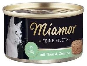 Miamor Feine Filets - filety mięsne smak: tuńczyk z warzywami 100g - Mokra karma dla kotów - miniaturka - grafika 4
