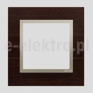 Klawisze i ramki - Kontakt Simon SIMON S.A. Ramka 1 Nature-Drewno, ZŁOTE WENGE, IP20/IP44 DRN1/8 - miniaturka - grafika 1