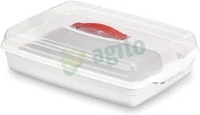 Curver Pojemnik na ciasto biały - Formy do ciast - miniaturka - grafika 2