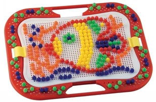 Quercetti Fantacolor Mozaika 300 el10mm QU-0902 - Zabawki kreatywne - miniaturka - grafika 3