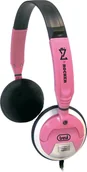 Słuchawki - Trevi DLX 678 różowe - miniaturka - grafika 1