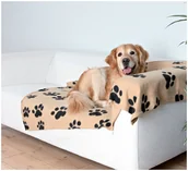 Legowiska dla psów - Trixie Koc dla psa Barney 150 x 100cm kolor beżowy 37181 - miniaturka - grafika 1