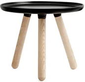 Ławy i stoliki kawowe - Normann Copenhagen Stolik Tablo 50 cm czarny - miniaturka - grafika 1