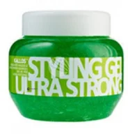 Kosmetyki do stylizacji włosów - Kallos Styling Gel Ultra Hold żel do stylizacji włosów (zielony) 275ml - miniaturka - grafika 1
