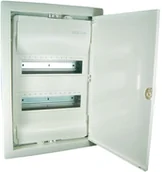 Rozdzielnie elektryczne - Hager Skrzynka rozdzielcza podtynkowa 2 x 12 miejsc montażowych 348 x 461 x 97mm - miniaturka - grafika 1