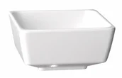 Akcesoria gastronomiczne - APS MISKA/SALATERKA KWADRATOWA Z MELAMINY "FLOAT" 12,5CM BIAŁA zakupy dla domu i biura EJ83947 - miniaturka - grafika 1