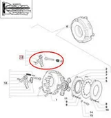 Części i akcesoria do maszyn rolniczych - CNH ŁAPKA SPRZĘGŁA 5093021 - miniaturka - grafika 1