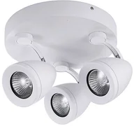 Oprawy, klosze i abażury - Azzardo Oprawa Sufitowa ALBICO 3 WH ROUND FH31813B4-3RWH - - miniaturka - grafika 1